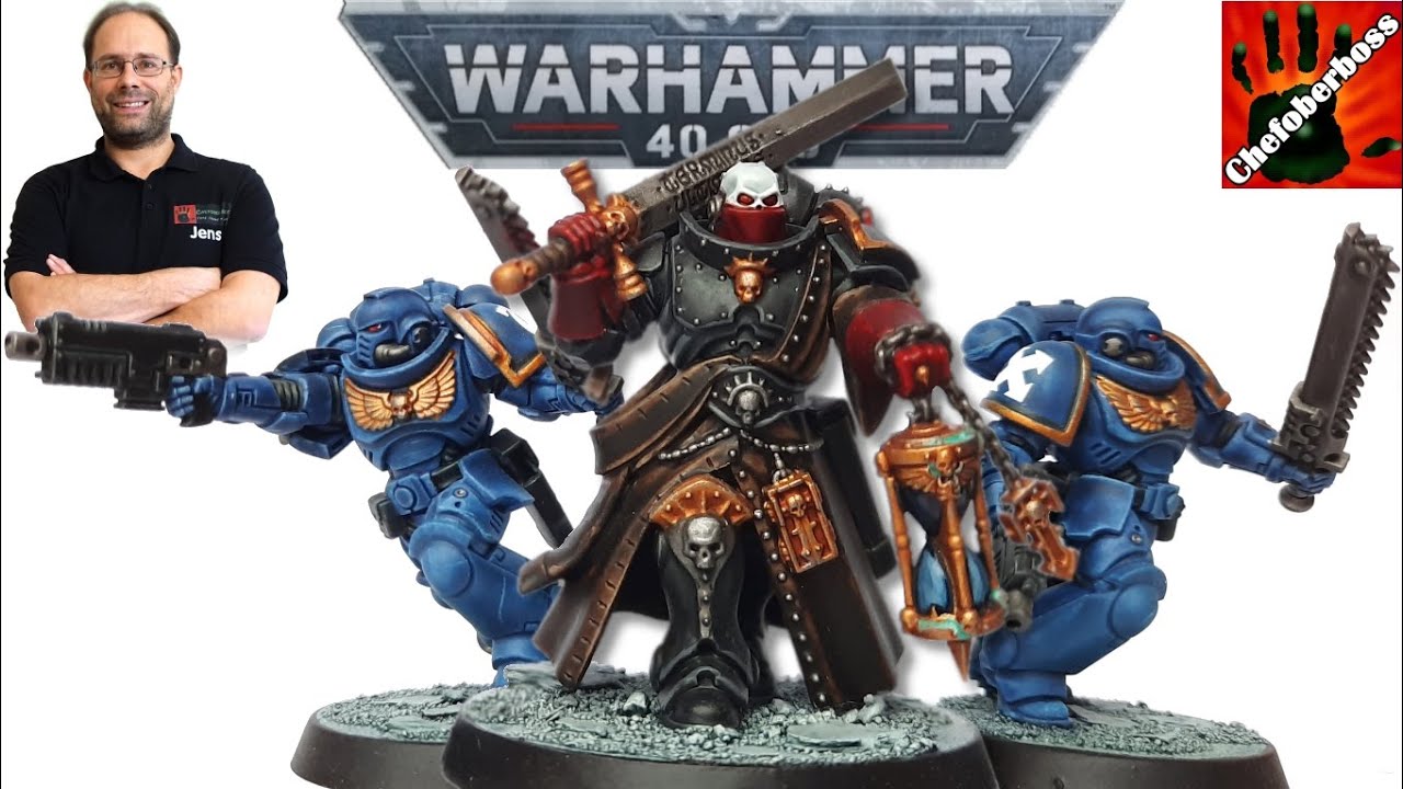 Wie bemalt man einen Primaris Judiciar für Warhammer 40.000 von Games Workshop - Bemal Tutorial