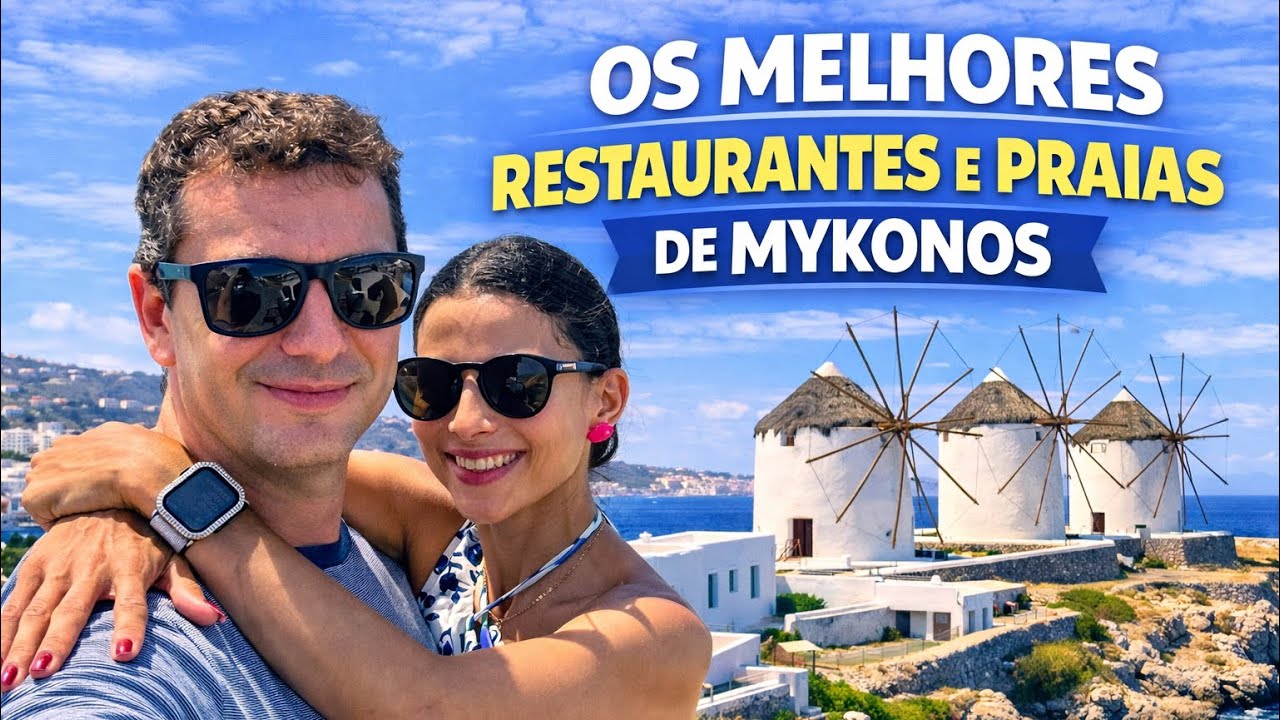 Quanto custa comer em Mykonos? Restaurantes e praias imperdíveis