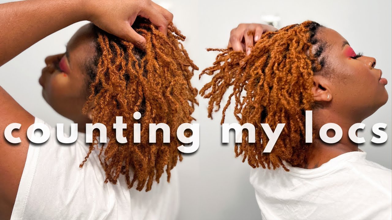 “MICRO” LOC COUNT | Counting My Locs for the FIRST Time! Do I have MICROLOCS or just small ones?? 👀