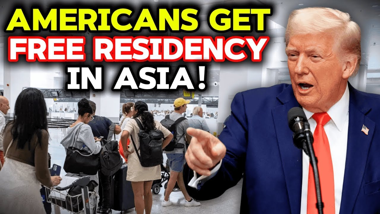 7 ASIAN Countries Giving EASY RESIDENCY to AMERICANS