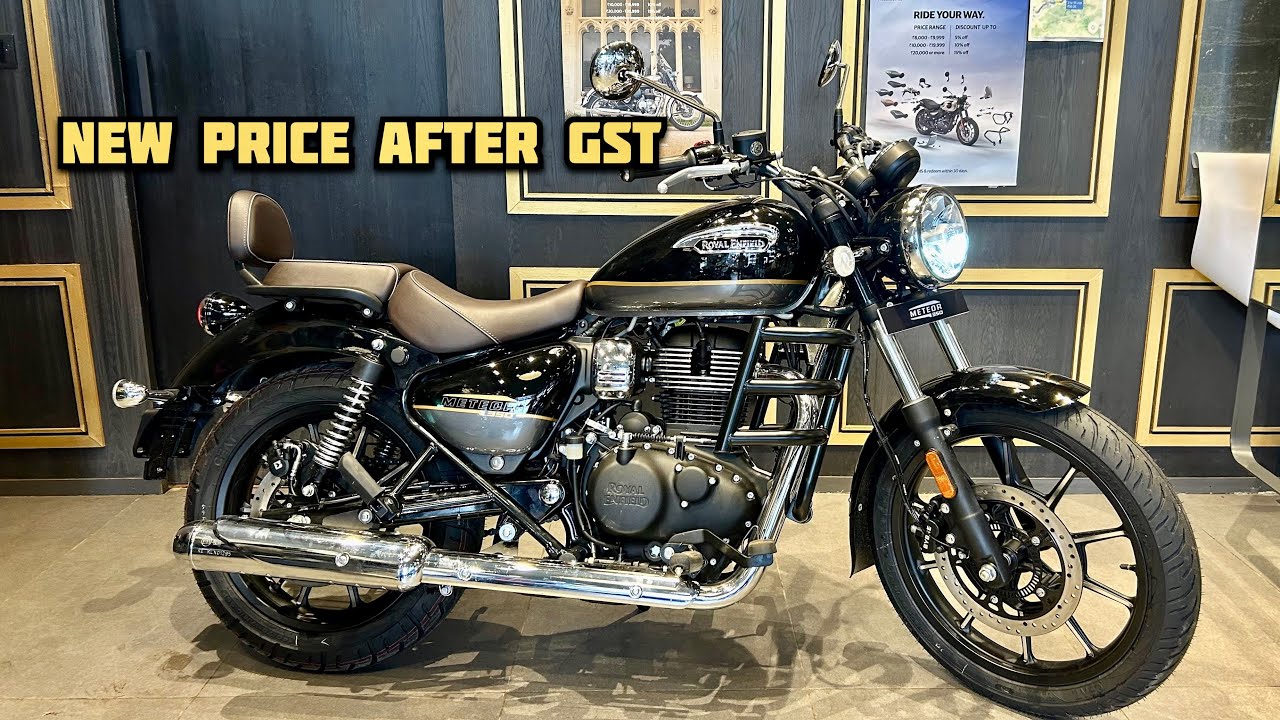 Royal Enfield Meteor 350 SuperNova Black 2025 New Updated Model New Price After GST All Details🙌