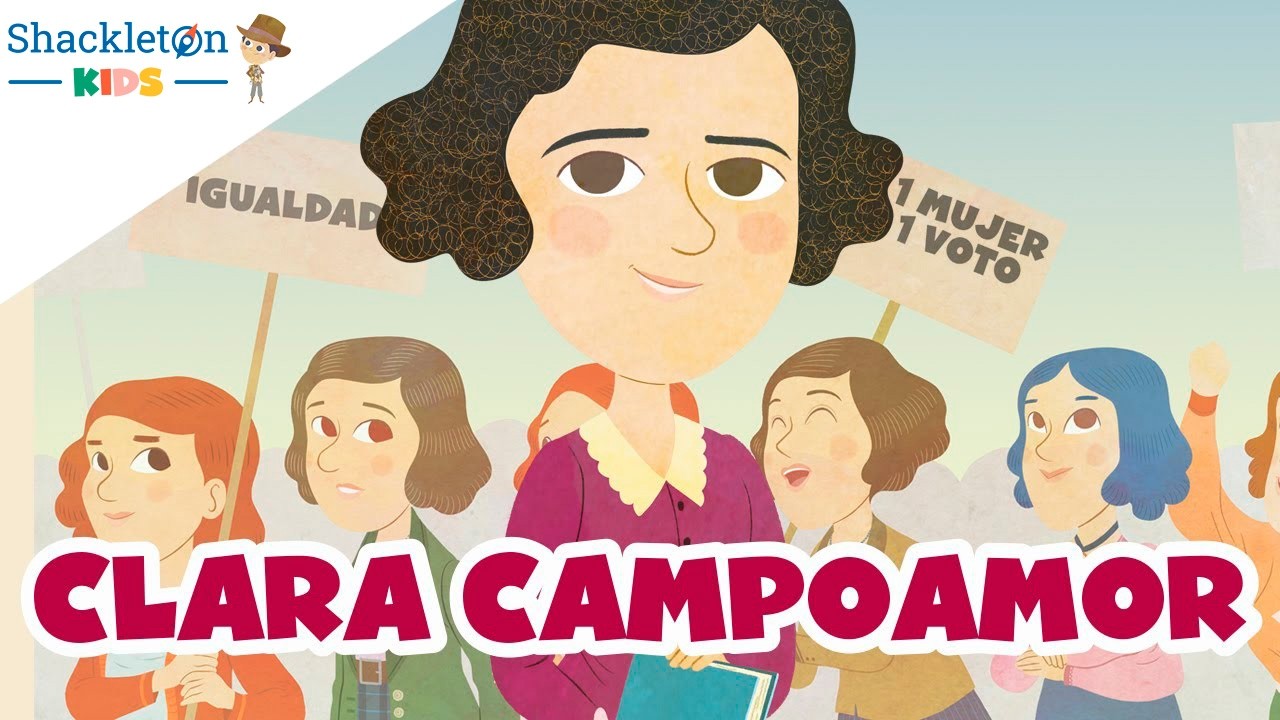 Clara Campoamor | Biografía para niños, por Manuela Carmena | Shackleton Kids