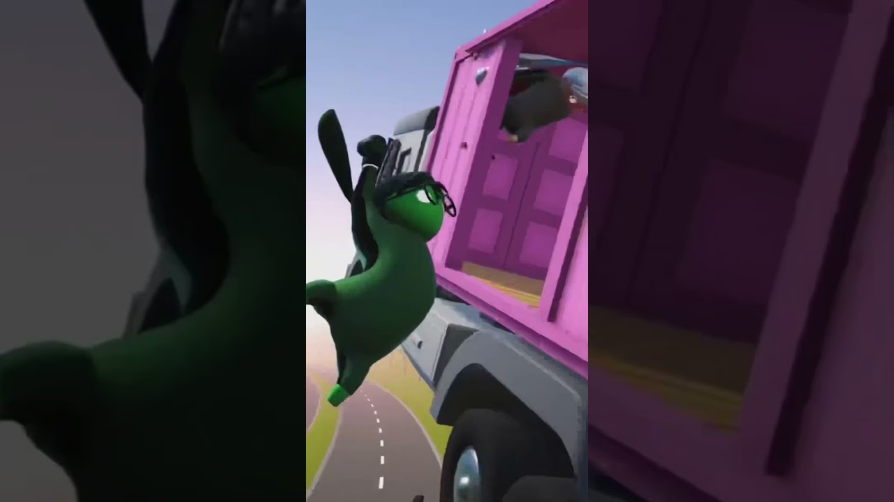 Gang Beasts Truck Glitch 😂 #gangbeasts #gangbeast #gangbeastsfunnymoments #fyp #foryou