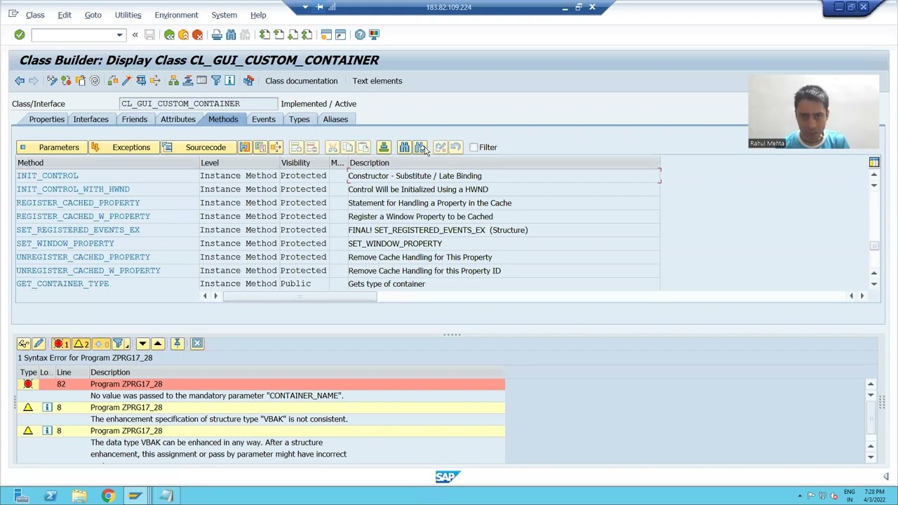 63 - ABAP OOPS - ALV by CL_GUI_ALV_GRID - Event Based Functionality - Double Click Part2