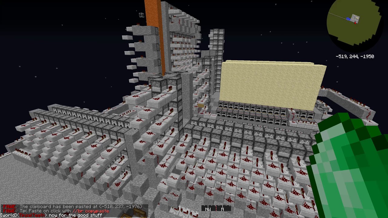 Minecraft 240 Stacker Para v4 [120+ chunks 180 power]