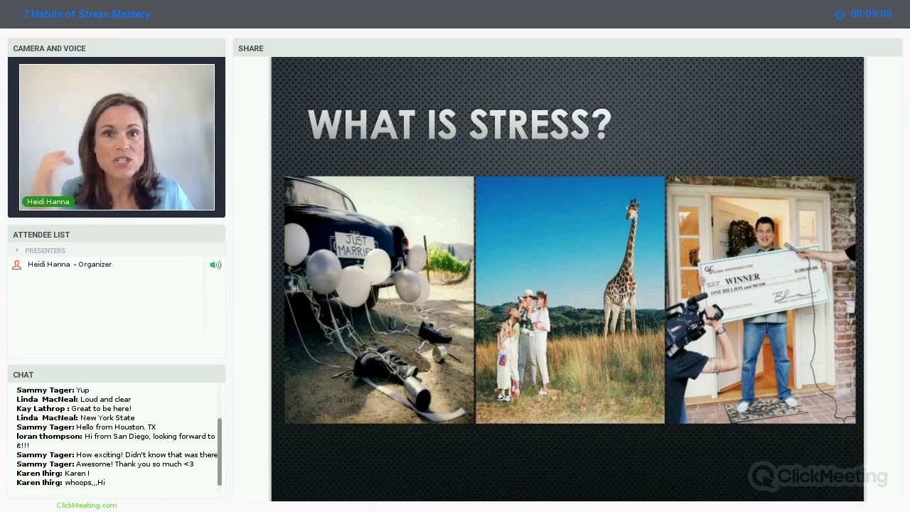 September Stress Mastery Webinar: The 7 Habits of Stress Mastery