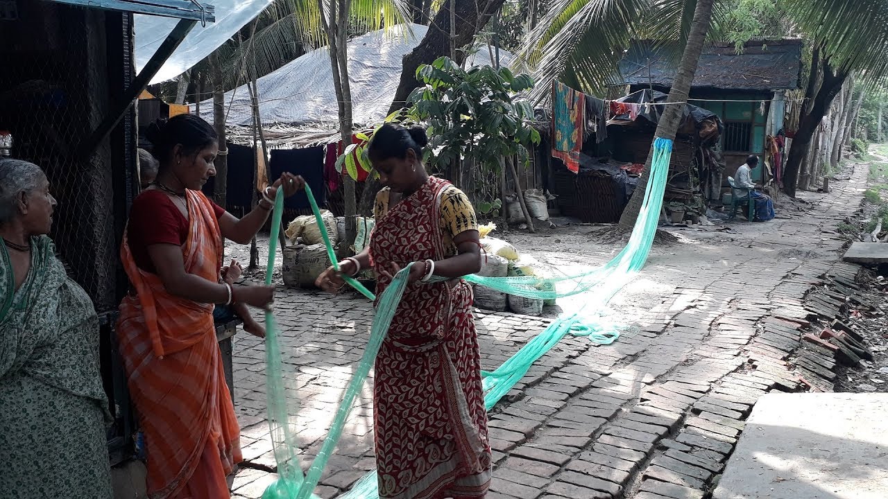 Amazing Fishing Net Making Speedly | Net Making Video 2018