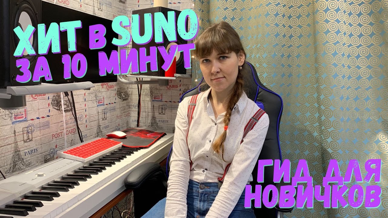 Как создать HIT в SUNO за 10 минут? Гид для новичков