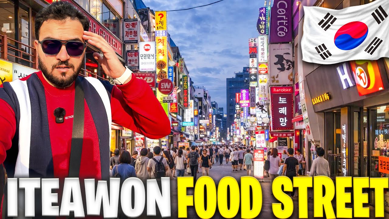 Explore Iteawon Food Street SEOUL II P 3 🇵🇰EP-45 🇰🇷