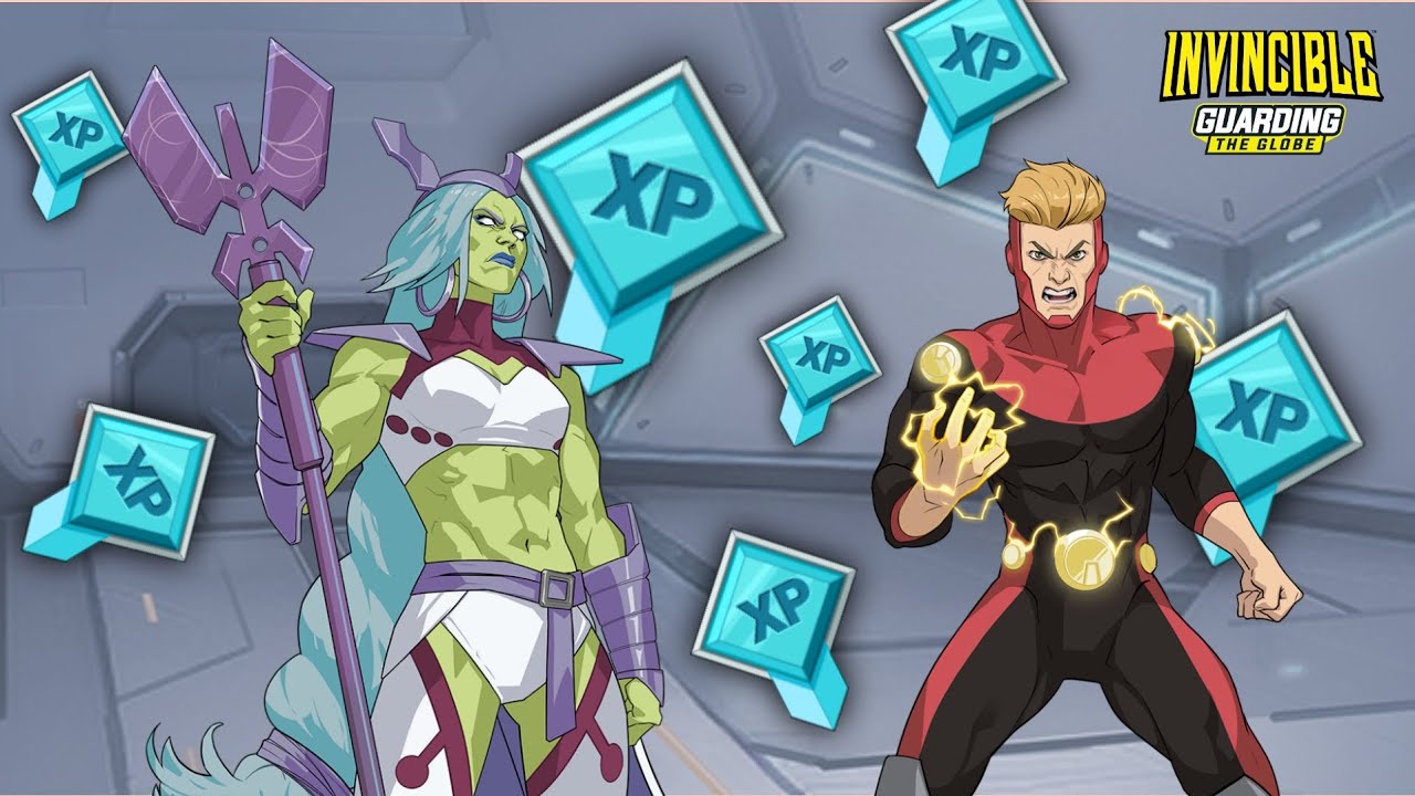 Los mejores equipos para conseguir XP | Invincible: guarding the globe 