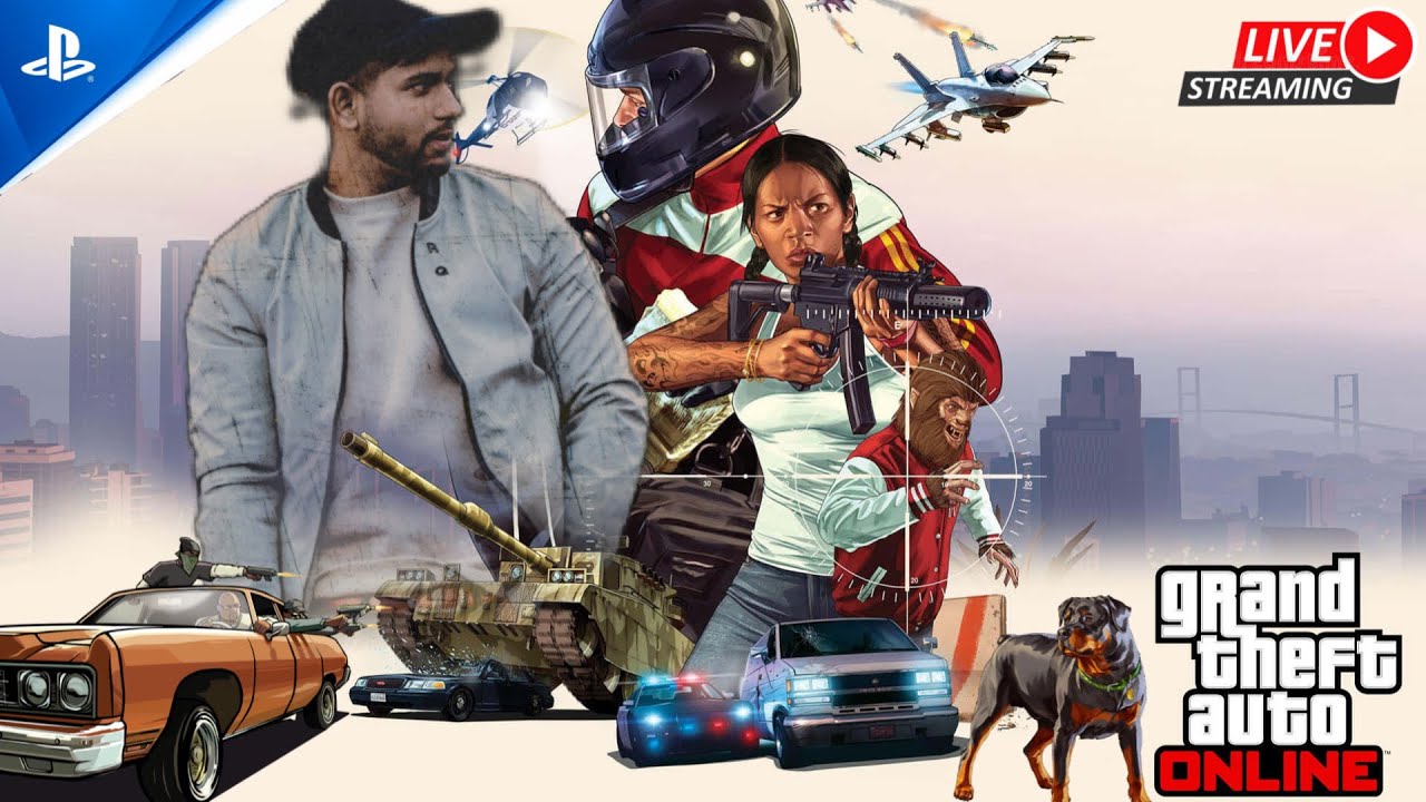 🎮 ( GTA 5) grand theft auto 5 online gameplay walkthrough ( PS5 ) 🔴 livestream 2026 4k60fps