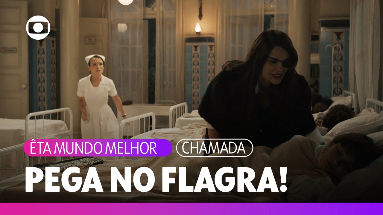 Estela flagra Sandra planejando machucar Anabela | Êta Mundo Melhor | TV Globo