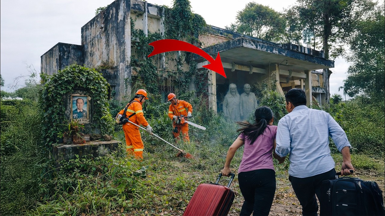 Time-Lapse Horror:  Cleaning a 60-Year Abandoned House… Unveiling the Mysterious Ghosts!