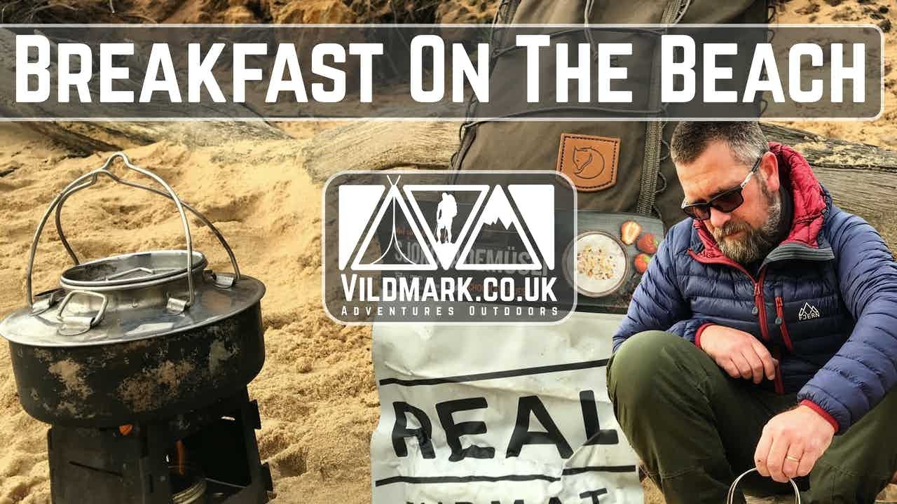Breakfast on the beach pre-night shift | Real Turmat meal.