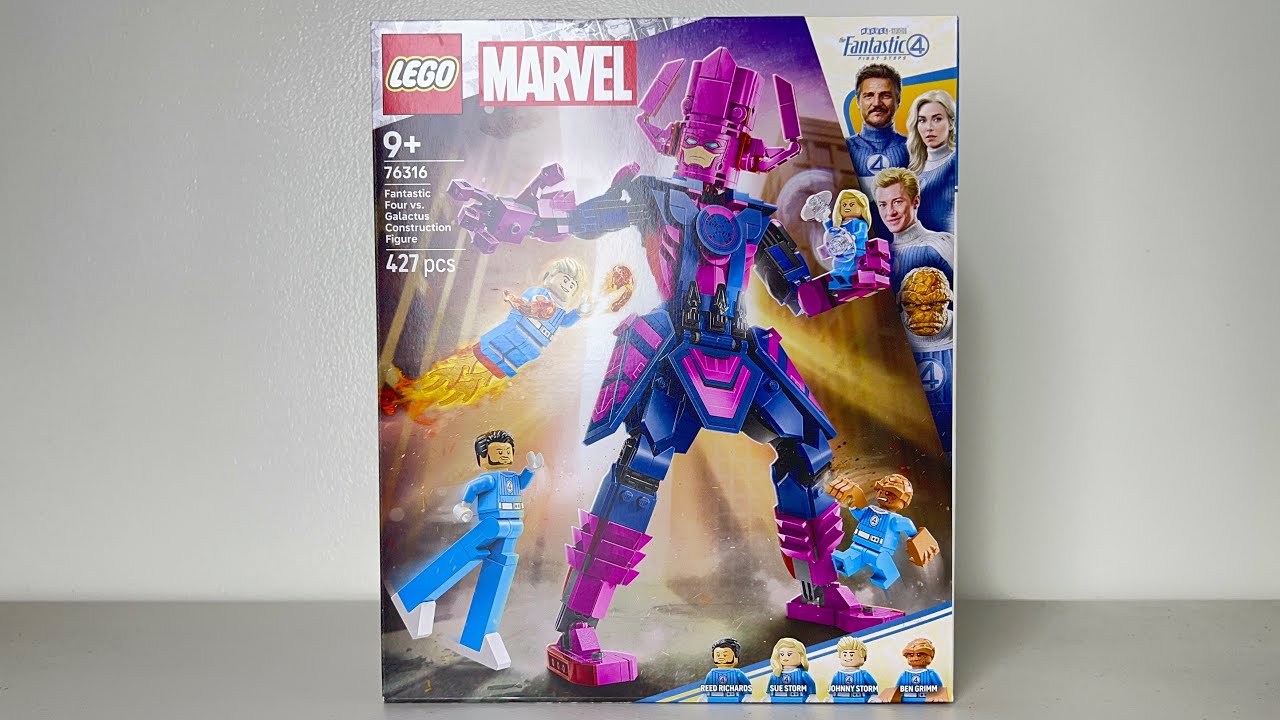 LEGO Marvel (2025) Fantastic Four vs. Galactus Construction Figure — set 76316 REVIEW