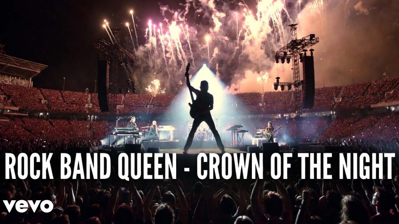 ROCK BAND QUEEN - CROWN OF THE NIGHT (Official Music Video)