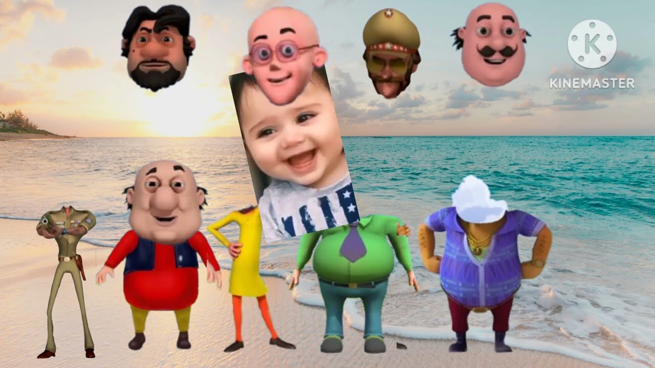 TEBAK GAMBAR MOTU PATLU VS HULK SPIDERMAN FIGHT WRONG HEAD  AND AVENGERS SUPERHERO MARVEL 