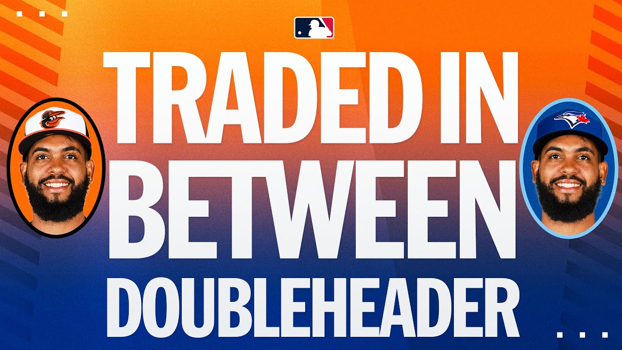 Ever see a player traded in between games of a doubleheader? 👀 It happened to Seranthony Domínguez!