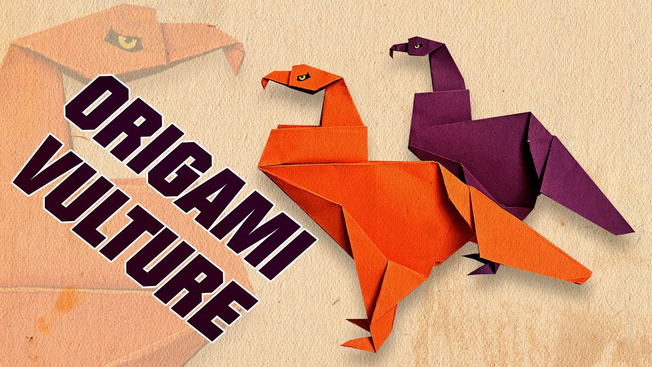 Step by step DIY origami vulture ?