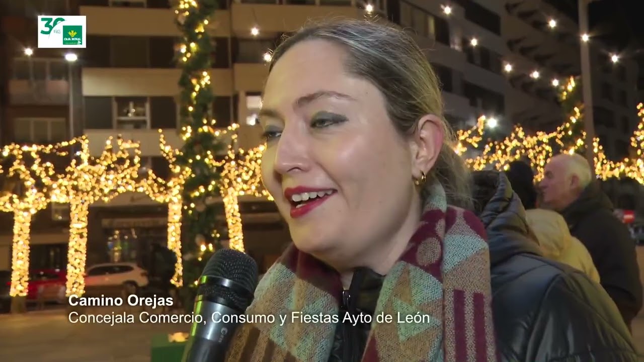 ILUMINACIÓN NAVIDEÑA LEON
