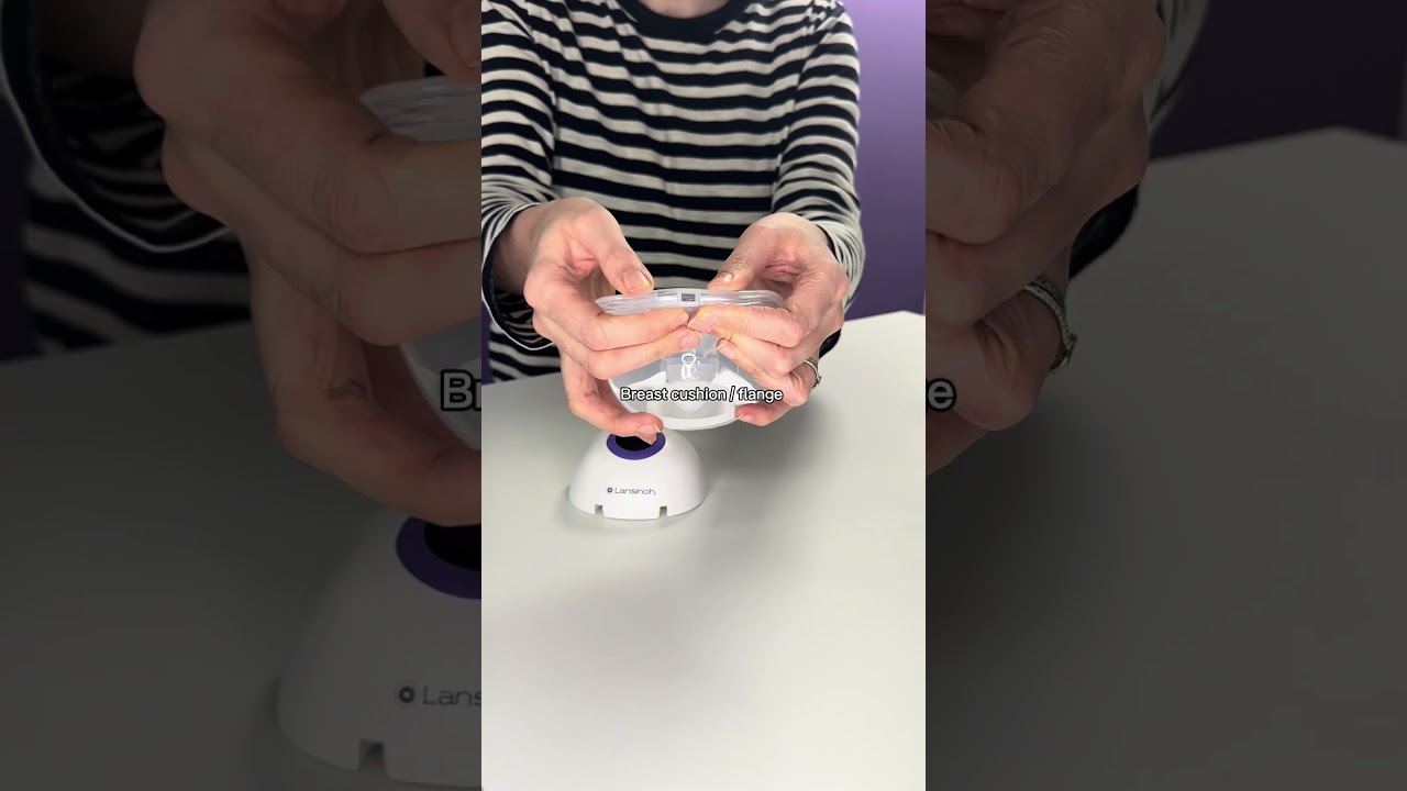 Как собрать носимый насос Lansinoh #wearablepump #lansinohwearablepump #breastpump