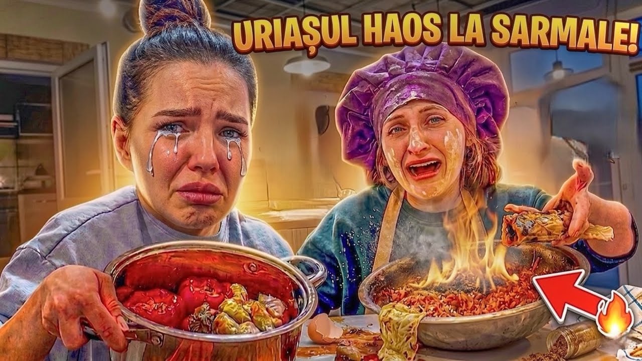 HAOS TOTAL &Icirc;N BUCĂTĂRIE 😱 Am distrus TOT &icirc;ncerc&acirc;nd să facem SARMALE?