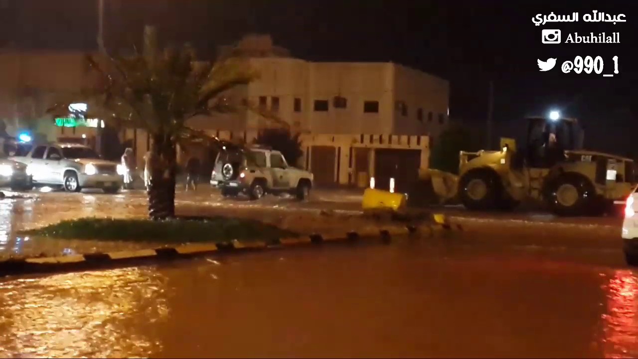 أمطار خصيبة بمحافظة الأسياح 1437/2/12
