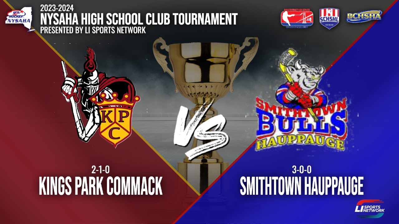 NYSAHA High School Club Tournament | Semi-Final 1 - Kings Park Commack vs Smithtown Hauppauge