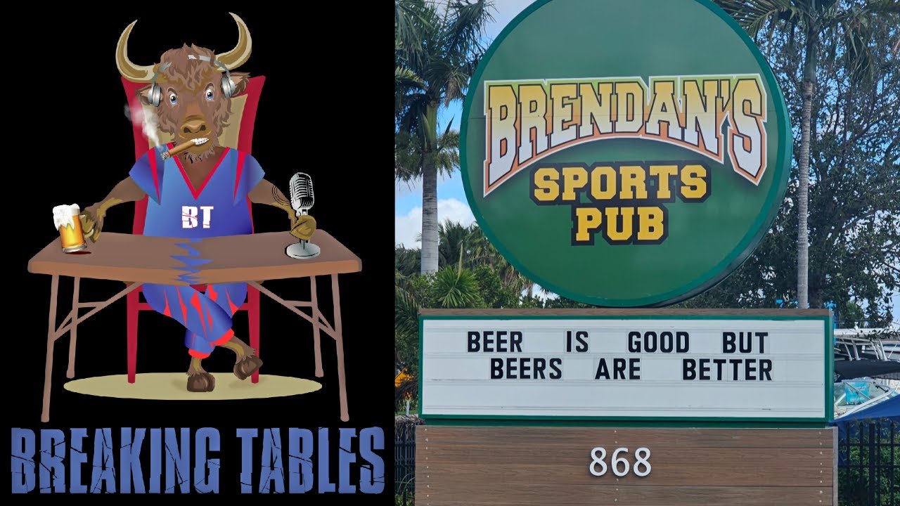 Bills vs Patriots Tailgate | Breaking Tables
