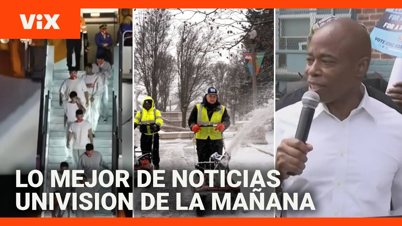 Lo mejor de Noticias Univision de la mañana | Viernes 21 de febrero de 2025
