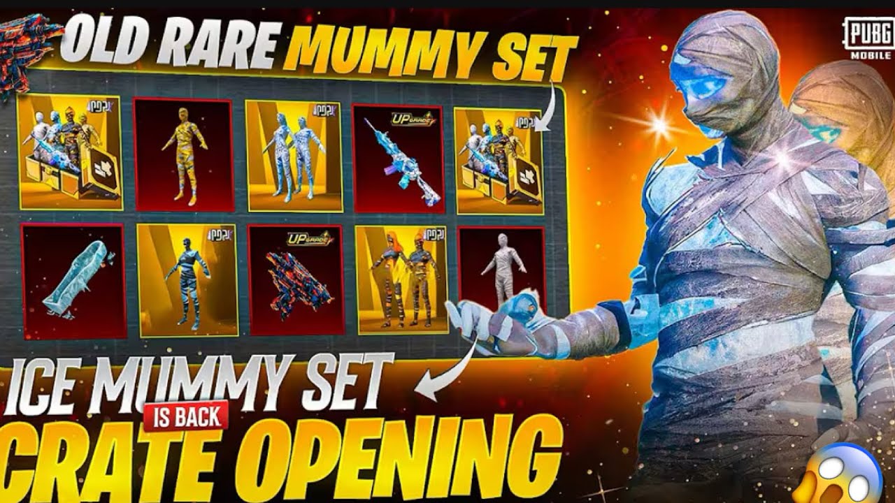 Ice Mummy Set Crate Opening😰6000Uc Wasted | Don’t Waste Money Scam Crate Pubg Mobile