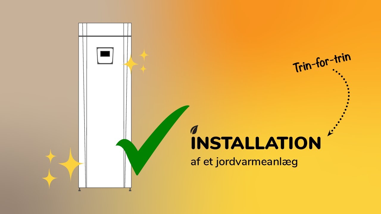 Installation af CTC-jordvarmeanlæg: Sådan er processen, når du får en jordvarmepumpe