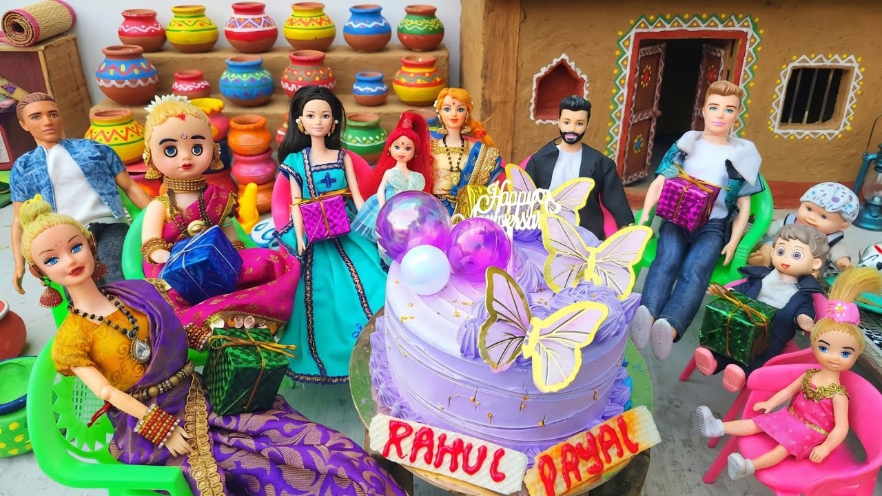 Barbie Doll All Day Routine In Indian Village/Sita Ki Kahani Part-380/Barbie Doll Bedtime Story||