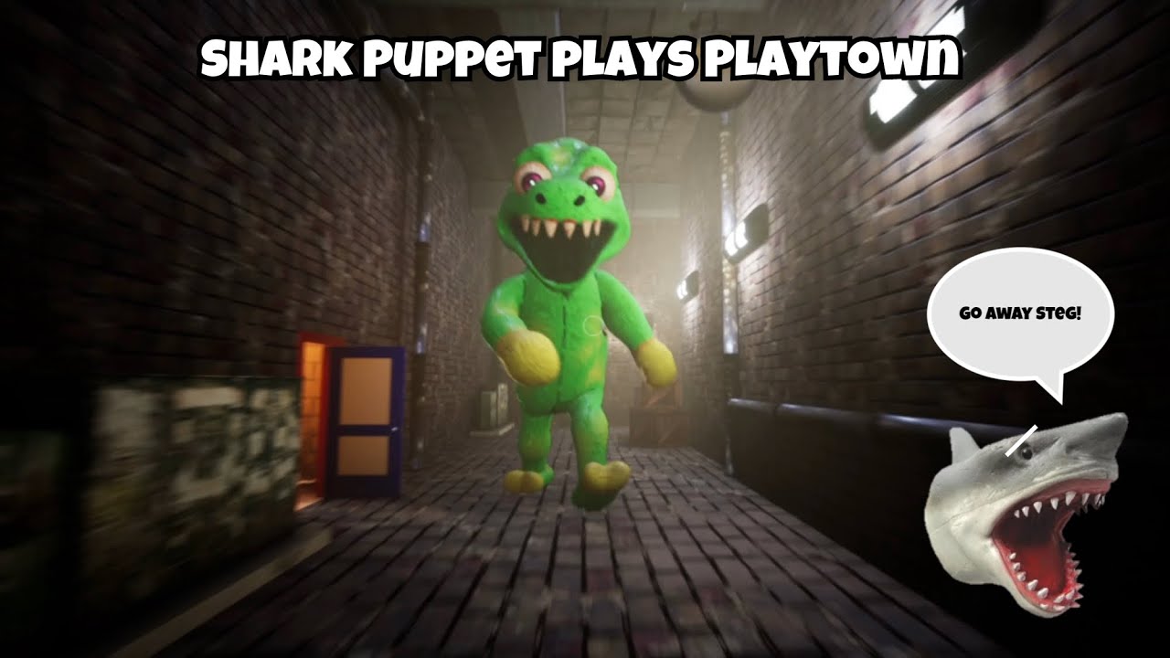 SB Movie: Shark Puppet играет в Playtown!