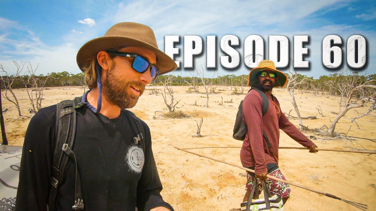 Spearing and fishing ANCIENT LANDS with TRADITIONAL OWNER