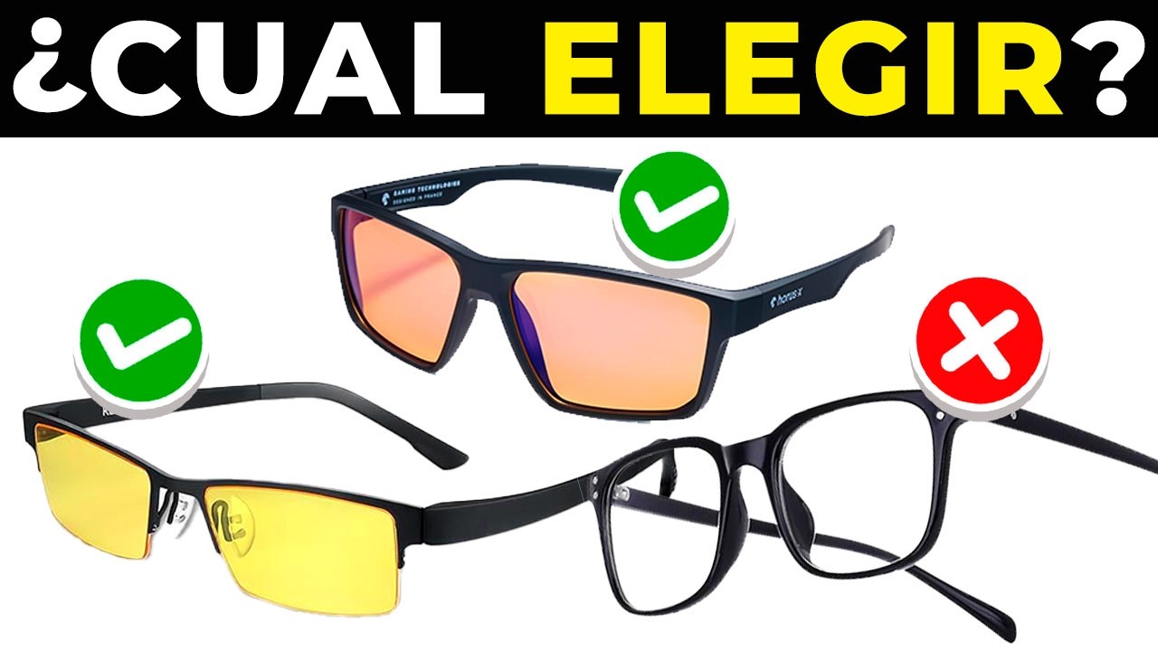 😮 Las 5 Mejores GAFAS Para ORDENADOR y LUZ AZUL 2025 | Gafas Con Filtro Luz Amarilla
