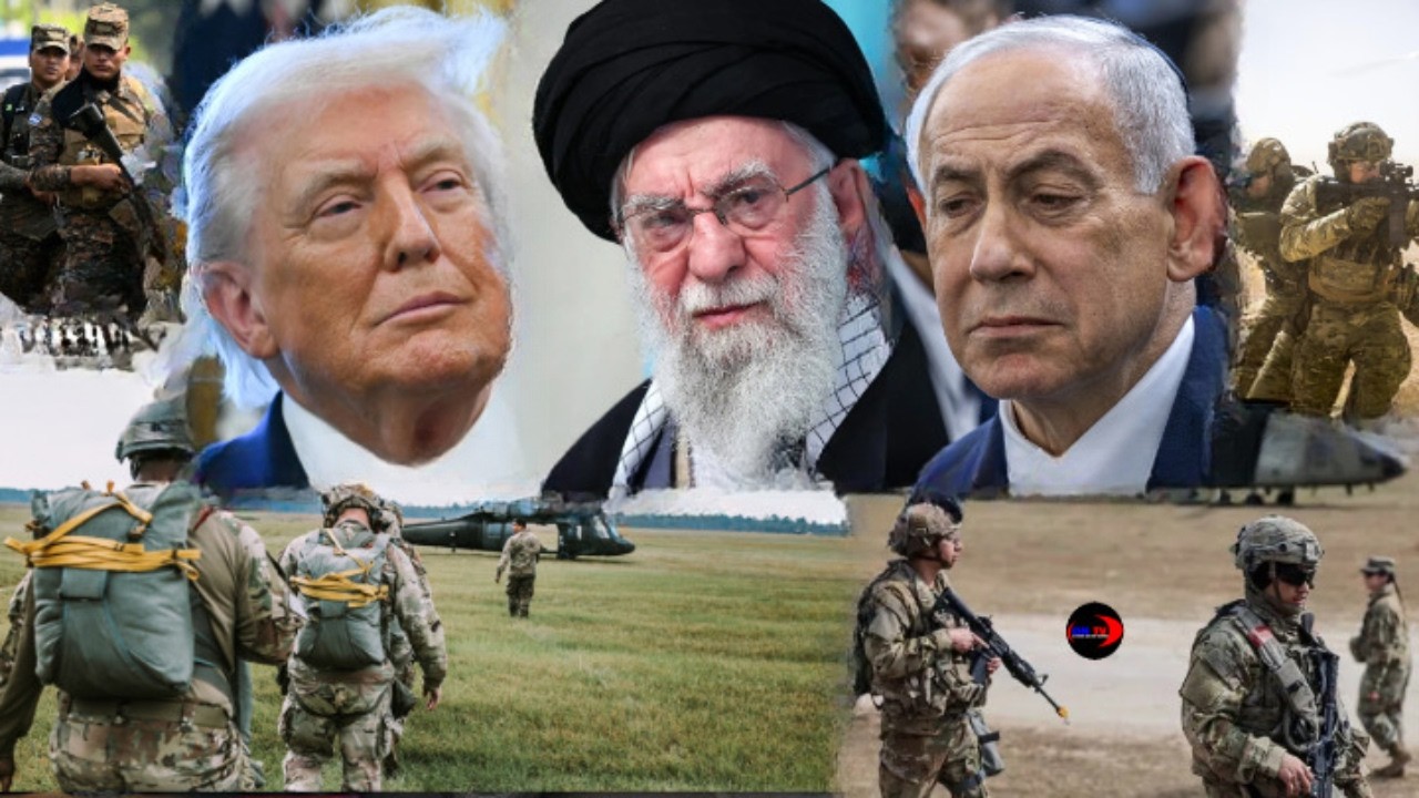 Donald Trump lage Etazini ak Izrayel nan kouri..Iran re fwape ankò Trump sezi aksyon sa Iran poze a.
