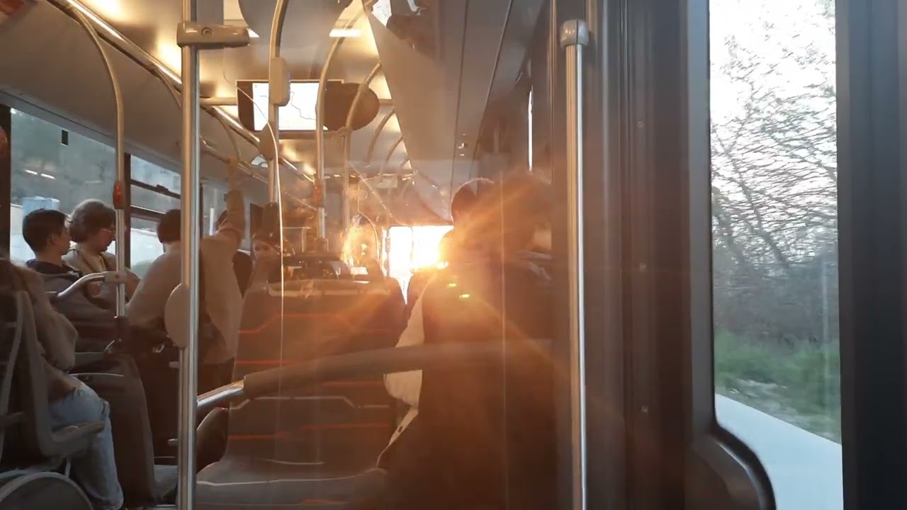 A bord d'un MAN sur la ligne 1 à aubagne !