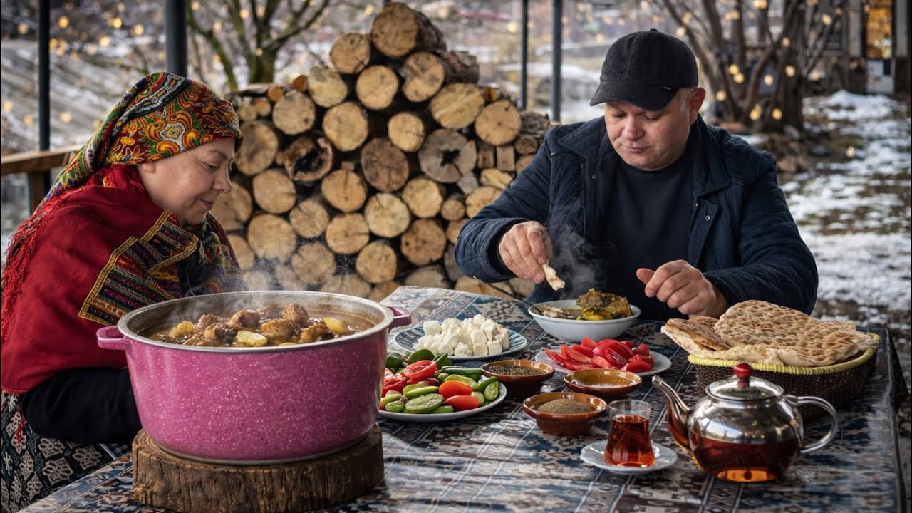 Village Taste: Authentic Azerbaijani Bozbash | Настоящий азербайджанский бозбаш.🍲 🔥