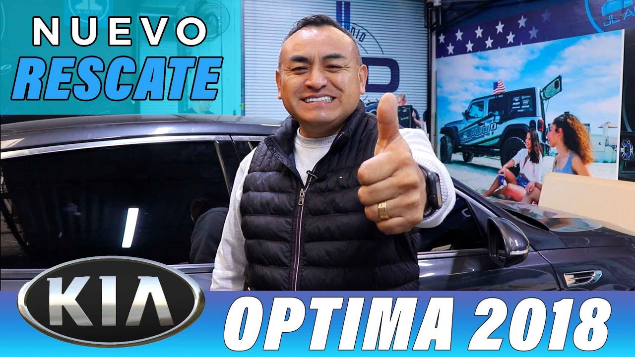 KIA OPTIMA 2018 NUEVO RESCATE 
