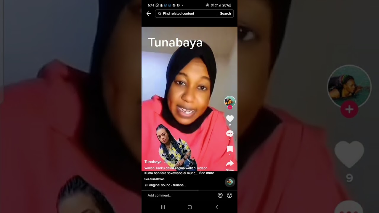 mazinaciya nan km yar les me suna munna tayi fushi tana wa maryam kazafi sbd zatai aure