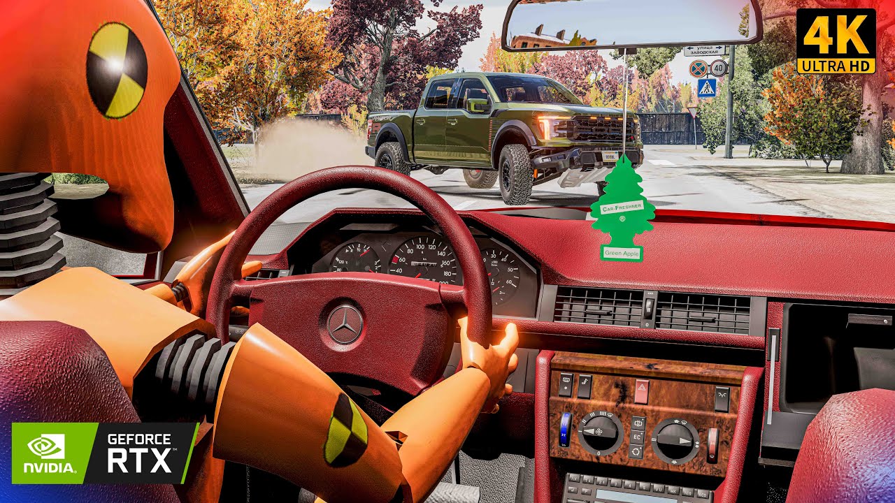 Kasıb Balığçı Və Lotu Şəmi Mersedes Yeşkanın İçində Yatdılar Soyuq | BeamNG.Driver | #malikbedelov