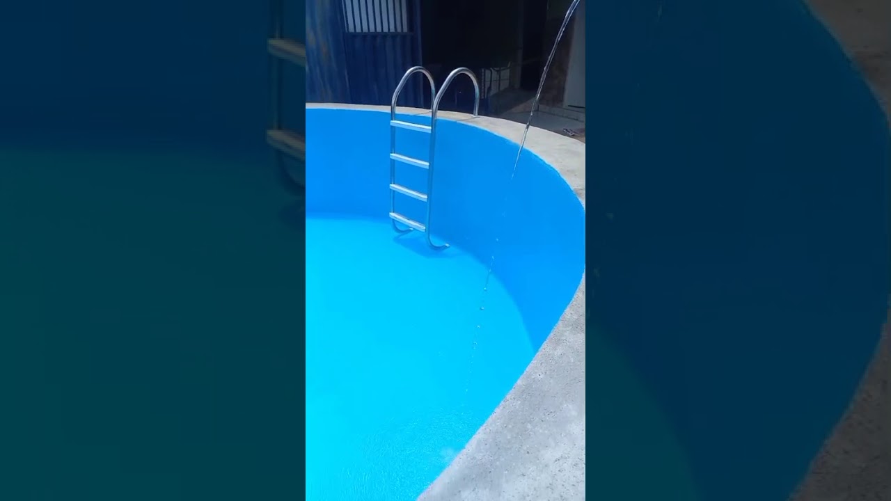 Piscina de baixo custo em ferrocimento