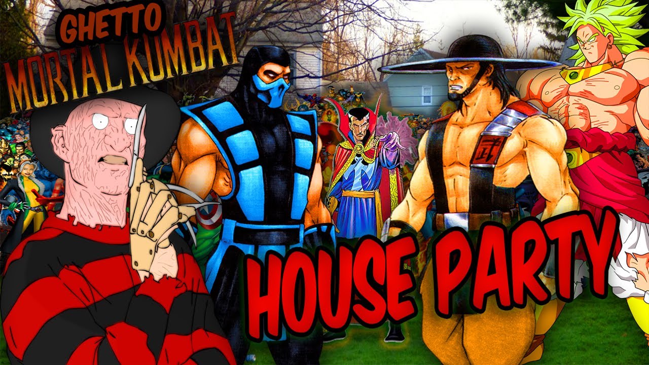 MORTAL KOMBAT IN THE HOOD : HOUSE PARTY ft ITSREAL85VIDS