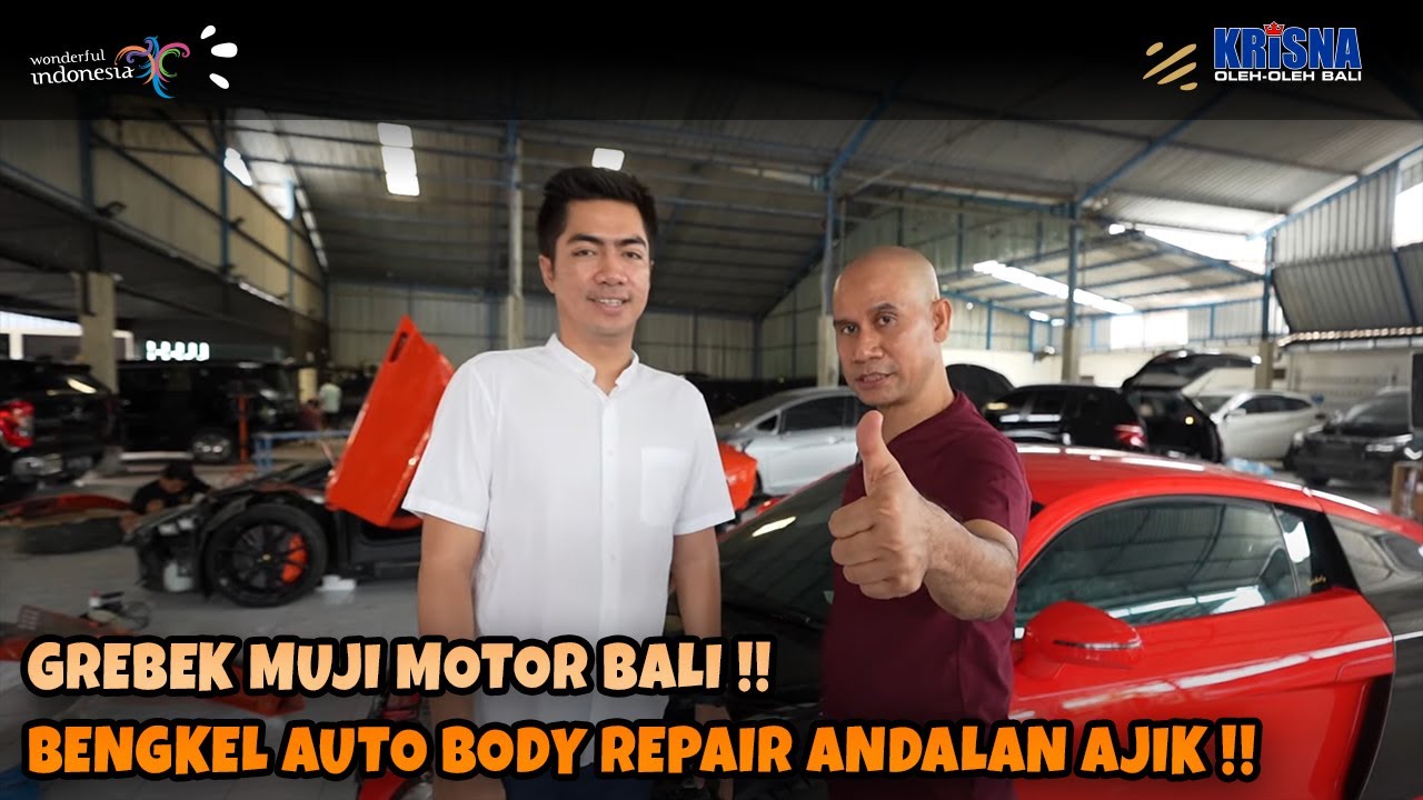 GREBEK MUJI MOTOR BALI !! BENGKEL AUTO BODY REPAIR ANDALAN AJIK KRISNA !!