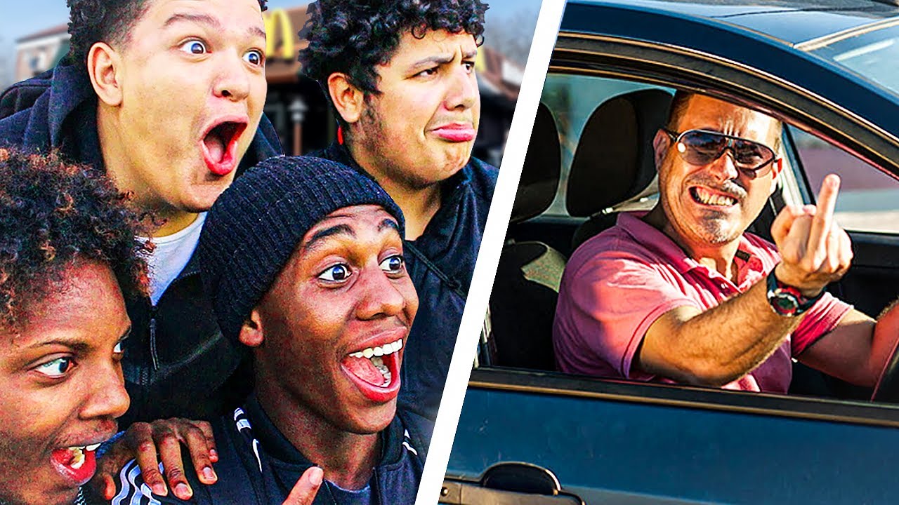 Fake Employee at Drive-Thru's Prank W/ ​⁠@KrimoeVlogs @notmnac @Kiozoh