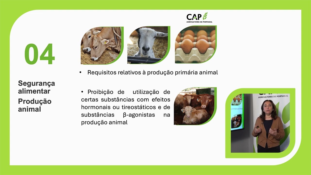 Arquitetura Verde PEPAC - Condicionalidade - Req. Legais Gestão Segurança Alimentar - Prod. Animal