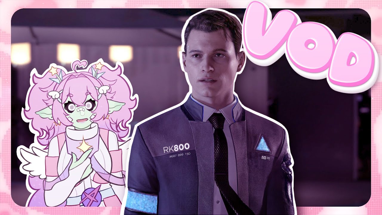I’m the VTuber Sent By CyberLife! | Detroit Become Human Part 1 