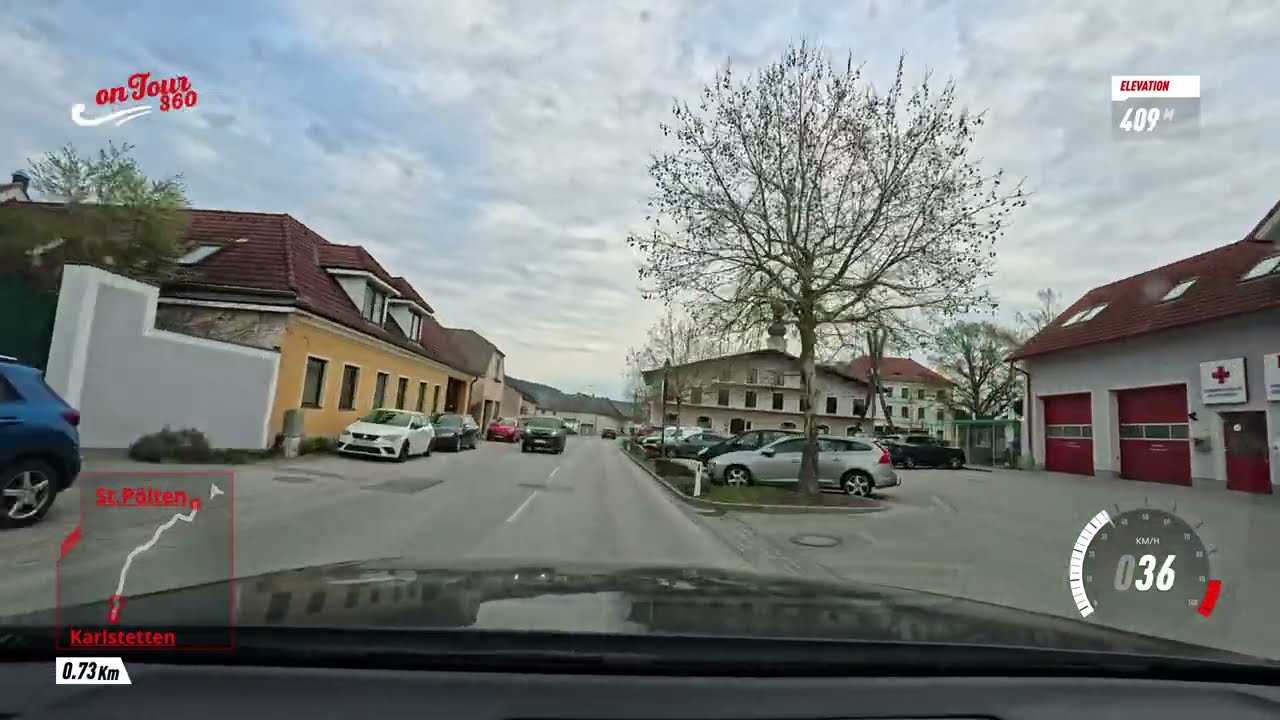 Scenic Drive Austria: Karlstetten - St. P&ouml;lten | Nieder&ouml;sterreich Autofahrt