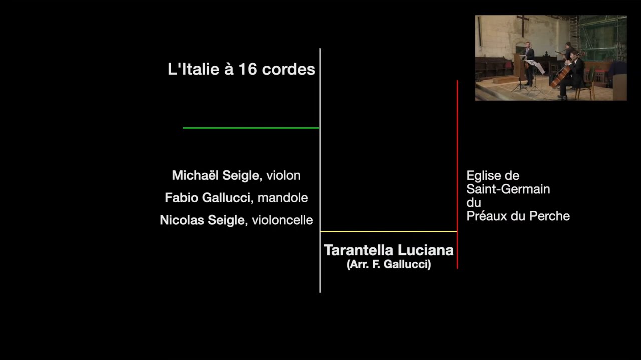 Tarantella Luciana (Trad.) - Duo Seigle & Fabio Gallucci 